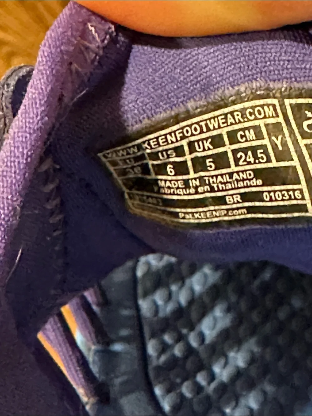Keen Uneek Woven Cord Sandals Purple Blue Women 7.5 8 / Youth 6⁠